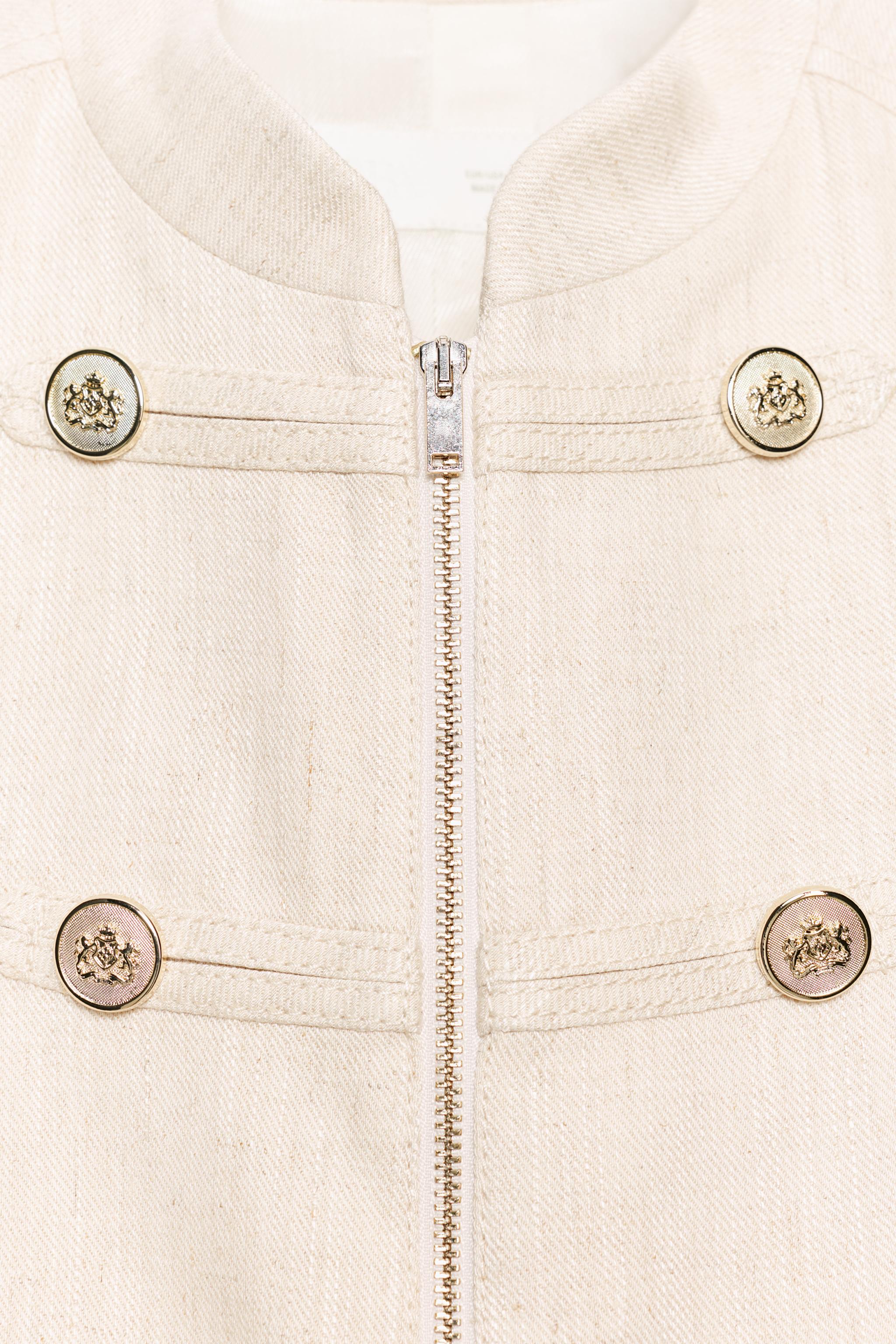 GILET À BRANDEBOURGS